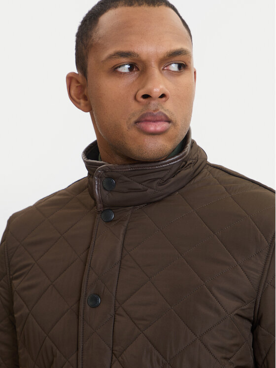 Barbour Barbour Kevad-sügis jope MQU0281OL51 Powell Roheline Slim Fit