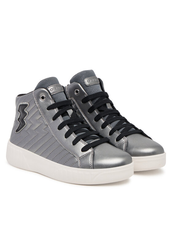Geox Geox Laisvalaikio batai J Mikiroshi J56DVE 000NF C1009 D Sidabrinė
