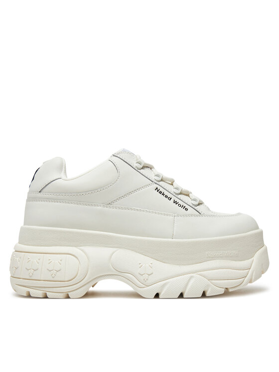 Sneakers Naked Wolfe Sporty Alb