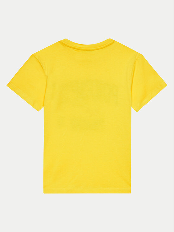 OVS OVS Marškinėliai 1988356 Geltona Regular Fit