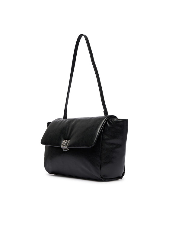 Calvin Klein Calvin Klein Kabelka Emblem Hw Padded Satchel LV04F3615G Černá