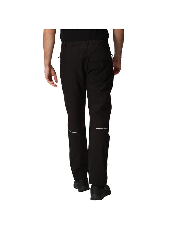 Regatta Regatta Spodnie przeciwdeszczowe RG9726 Czarny Shaped Fit