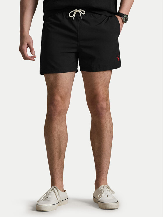 Polo Ralph Lauren Polo Ralph Lauren Pantaloni scurți pentru înot 710B16721010 Negru Slim Fit