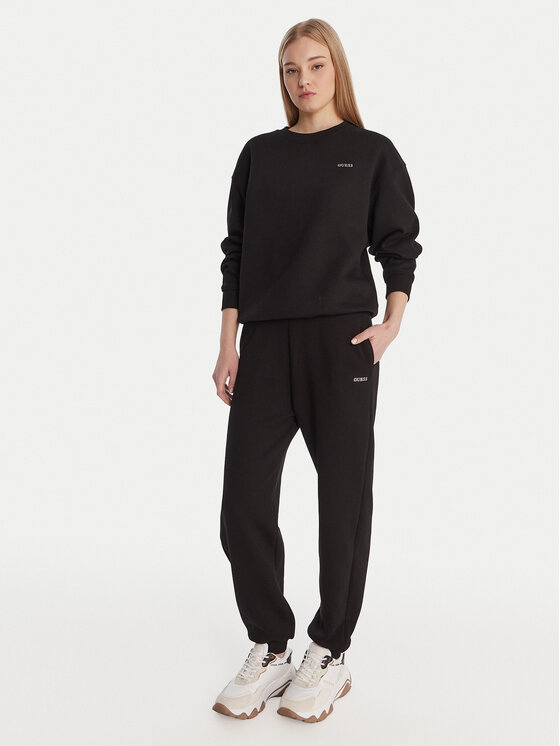 Guess Guess Світшот V6RQ13 K9V31 Чорний Regular Fit