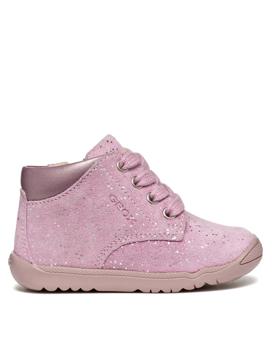 Geox Geox Schnürschuhe B Macchia Girl B464PA 077AJ C8011 Rosa