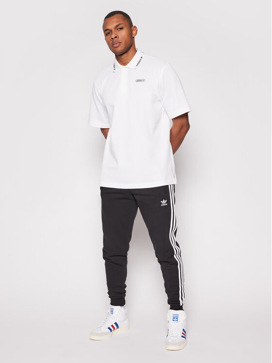 adidas adidas Polo majica Summer GN3835 Bela Regular Fit