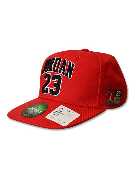 Jordana Jordana Czapka z daszkiem Jersey Flatbrim Czerwony