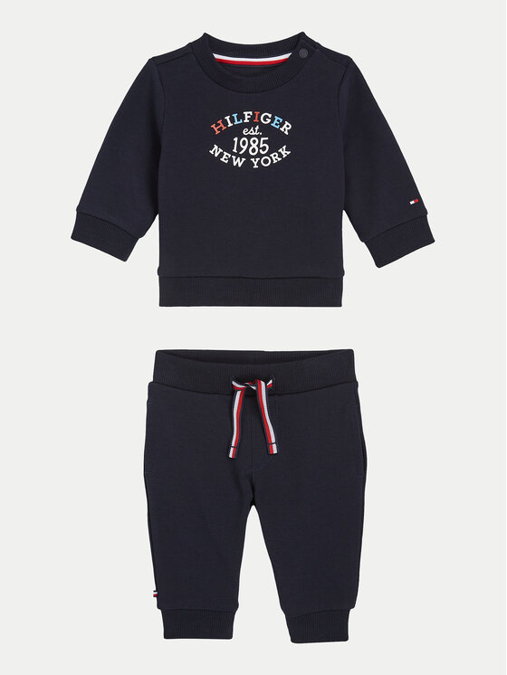 Baby boy tommy hilfiger tracksuit discount