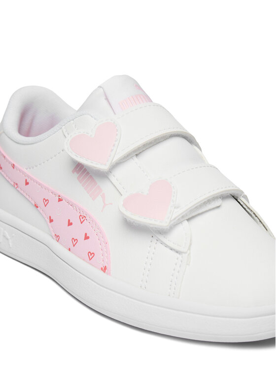 Puma Puma Снікерcи Puma Smash 3.0 Hearty V PS 405638 01 Білий