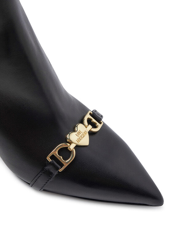 LOVE MOSCHINO LOVE MOSCHINO Botki JA21107G0LIA0000 Czarny