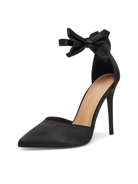 DeeZee DeeZee Pantofi cu toc subțire HT92931-A230 Negru