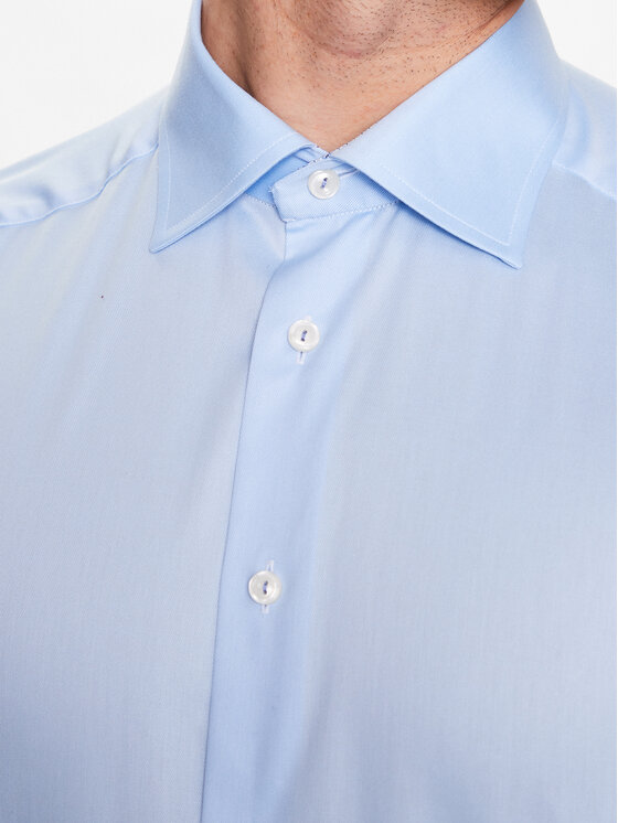 Camicia 100004489 Blu Slim Fit