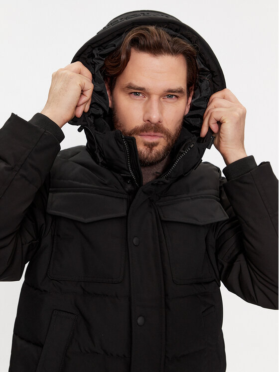 Tommy Hilfiger Tommy Hilfiger Μπουφάν χειμωνιάτικο Rockie MW0MW32790 Μαύρο Regular Fit