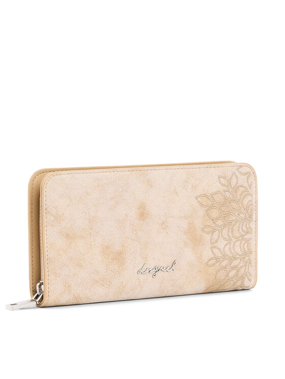 Desigual Desigual Portfel 26SAYP22 Beżowy