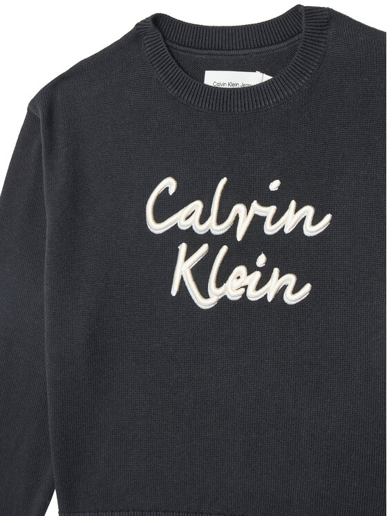 Calvin Klein Jeans Calvin Klein Jeans Svetr IG0IG02971 D Černá Regular Fit