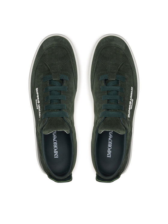 Emporio Armani Emporio Armani Сникърси X3X207 XR158 00571 Зелен