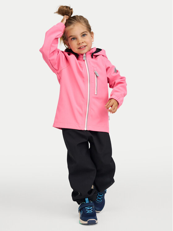 Reima Reima Softshellová bunda Vantti 5100009C Růžová Regular Fit