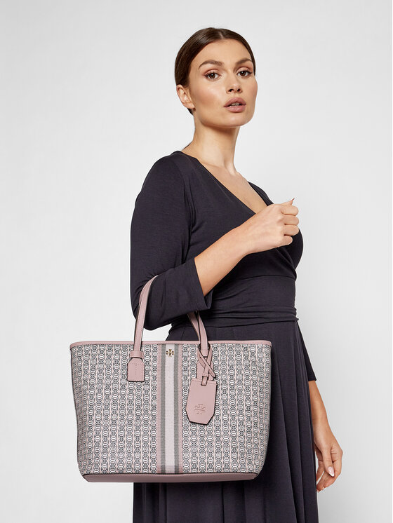 Gemini link small tote tory burch on sale