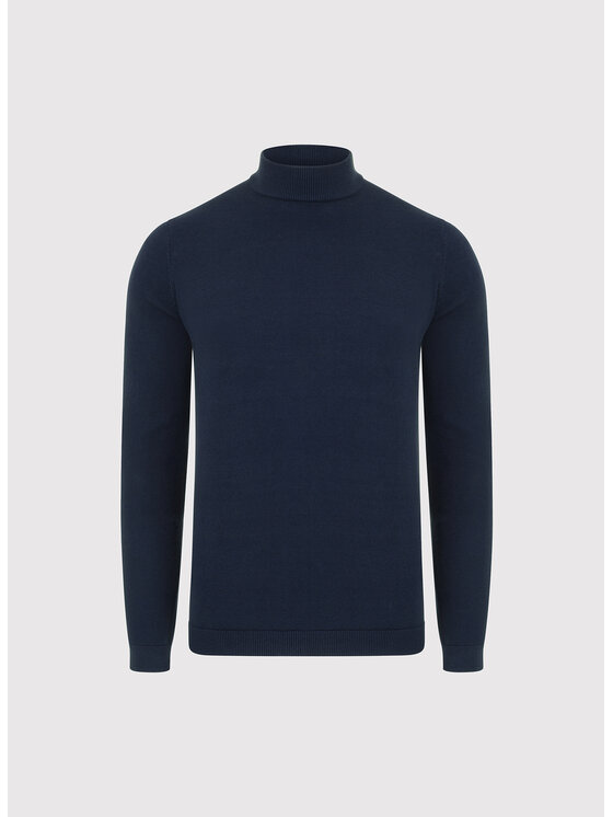 Pako Lorente Pako Lorente Sweter P26WB-2X-004 Granatowy Classic Fit
