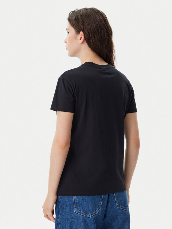 Napapijri Napapijri T-Shirt NP0A4IP1 Μαύρο Regular Fit
