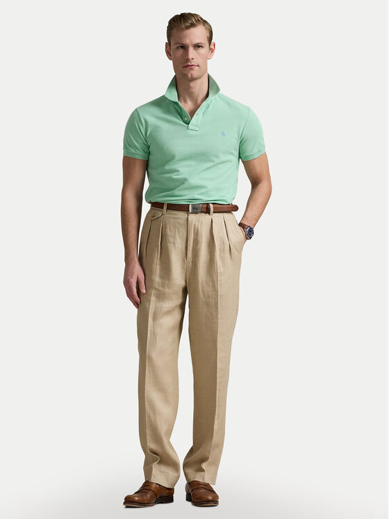 Polo Ralph Lauren Polo Ralph Lauren Polokošeľa 710536856451 Zelená Slim Fit