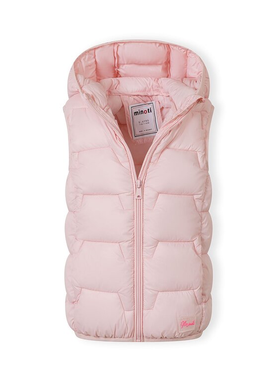 minoti minoti Kamizelka 30GILET150 Różowy Regular Fit