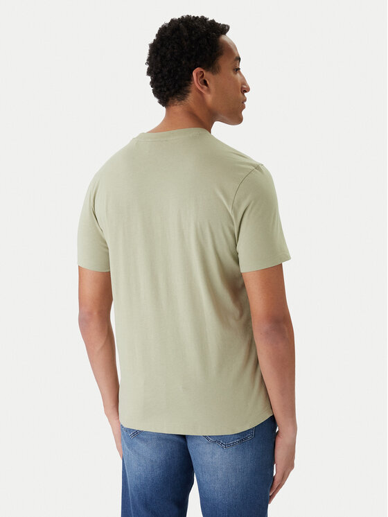 HUGO HUGO T-Shirt Dulivio 50467556 Zielony Regular Fit