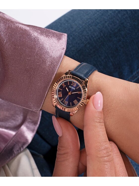Guess Guess Zegarek GW0761L2 Granatowy