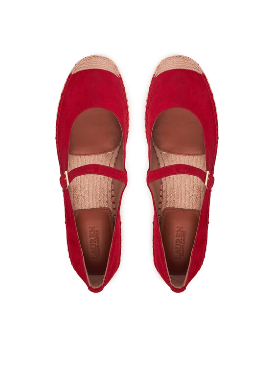 LAUREN RALPH LAUREN LAUREN RALPH LAUREN Espadryle 802P06401002 Czerwony