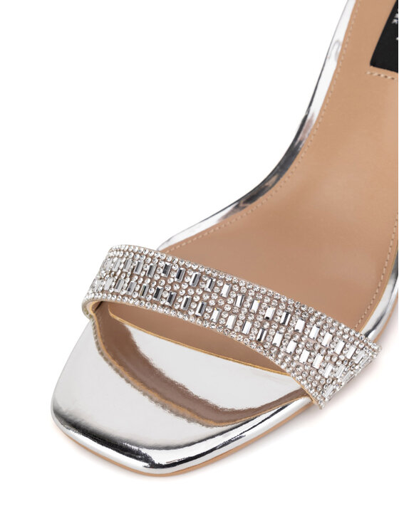 Nine West Nine West Sandały WFA3032-1 Srebrny