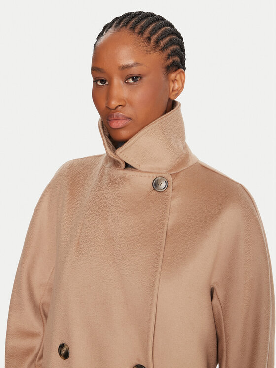 Weekend Max Mara Weekend Max Mara Вълнено палто Resina 2525016102 Бежов Regular Fit