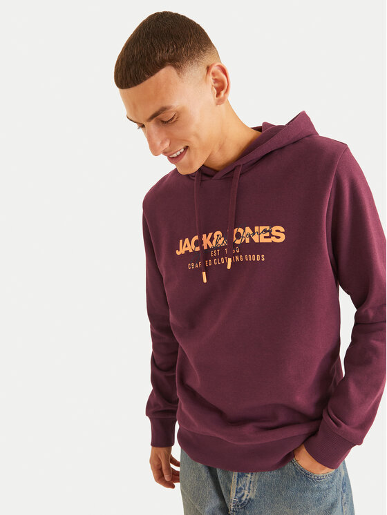 Jack&Jones Jack&Jones Jopa Alvis 12256848 Bordo rdeča Standard Fit