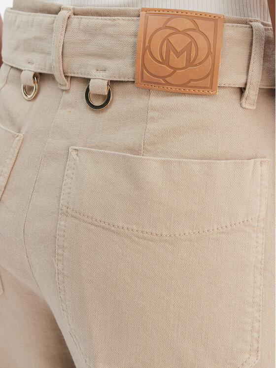 Marella Marella Stoffhose Nicchia 2613131074 Beige Regular Fit