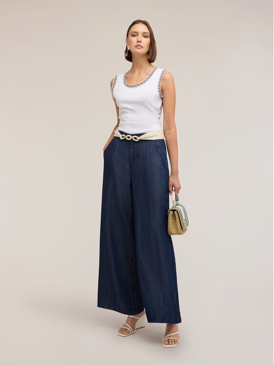 Motivi Motivi Jeans P570Q004595N034 Blu Over Fit