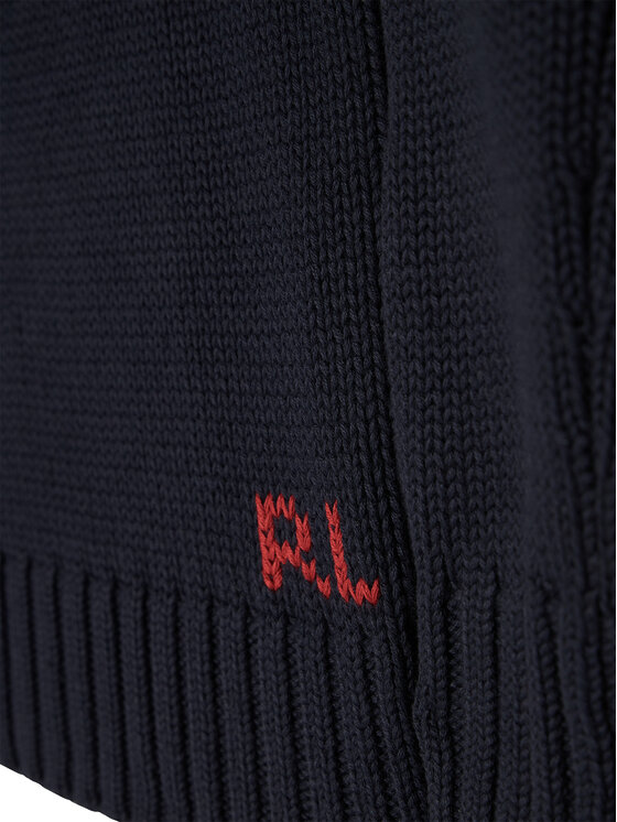 Polo Ralph Lauren Polo Ralph Lauren Sweater Hunter 321668285001 Sötétkék Regular Fit