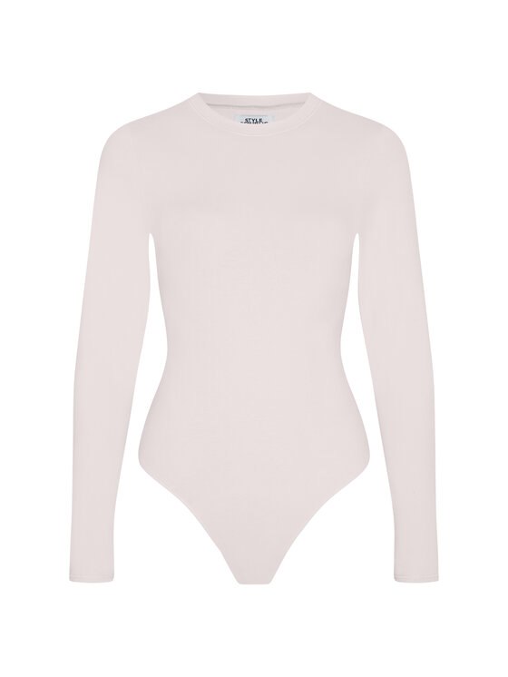 Style Republic Style Republic Body Longsleeve Różowy jasny Curvy Fit