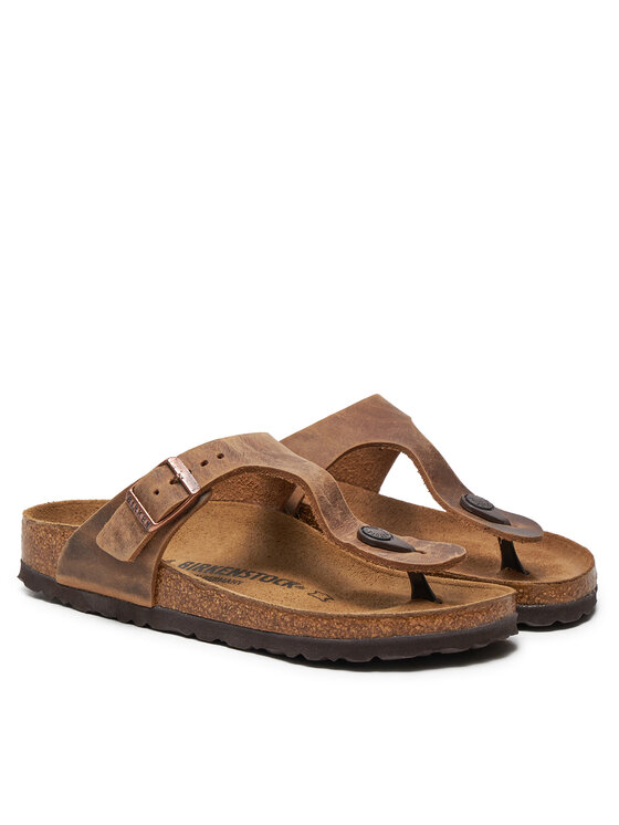 Birkenstock Birkenstock В'єтнамки Gizeh Bs 0943813 Коричневий