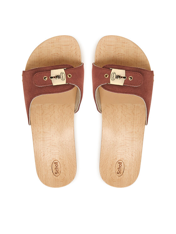 Scholl Scholl Шльопанці F00951 Коричневий