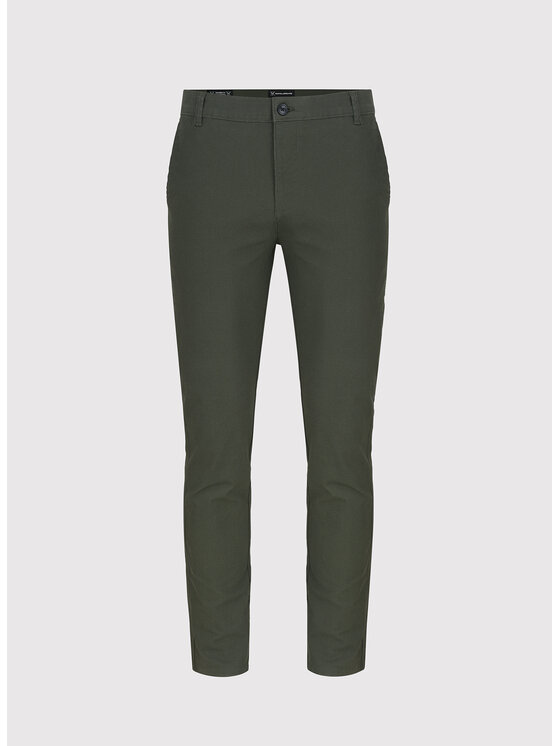 Pako Lorente Pako Lorente Spodnie materiałowe P24SF-WX-001 Zielony Slim Fit