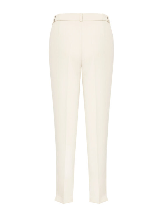 KMX KMX Spodnie materiałowe 808690009 Écru Fitted Fit