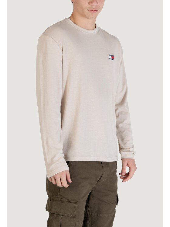 Tommy Jeans Tommy Jeans T-shirt DM0DM22668 Beige Casual Fit