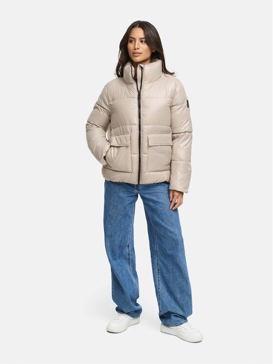 Navahoo Navahoo Kurtka zimowa Eispacht Szary Regular Fit