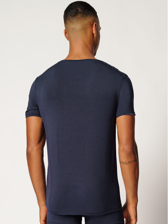 Skiny Skiny Tričko 81428 Tmavomodrá Regular Fit