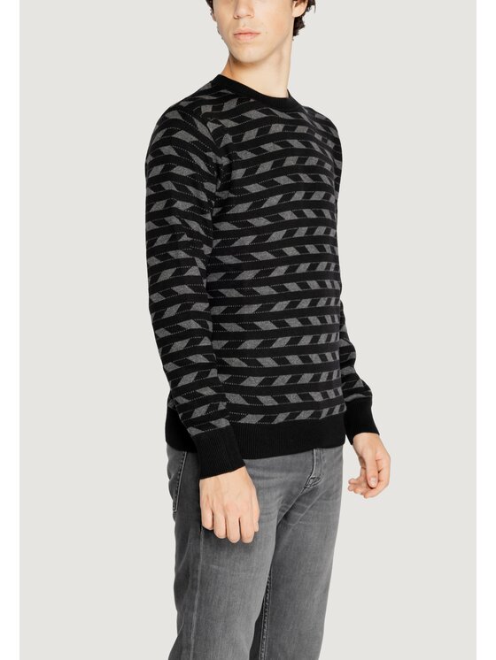 Antony Morato Antony Morato Πουλόβερ MOHAIR WOOL Μαύρο Regular Fit
