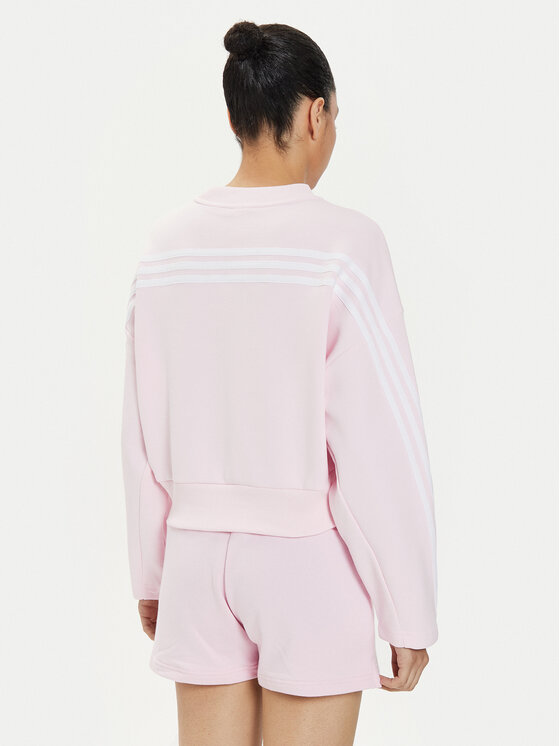 adidas adidas Bluza Future Icons 3-Stripes IS3881 Różowy Loose Fit