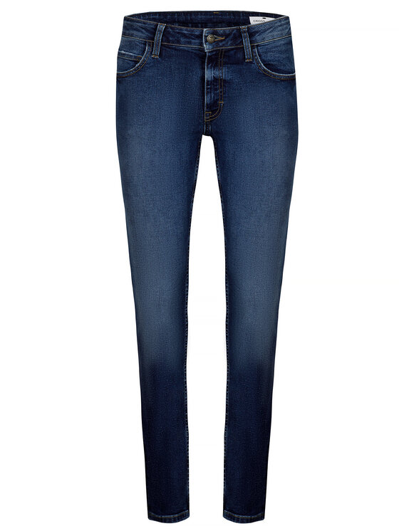 Cross Jeans Cross Jeans Jeansy P 437-013 Niebieski Straight Leg