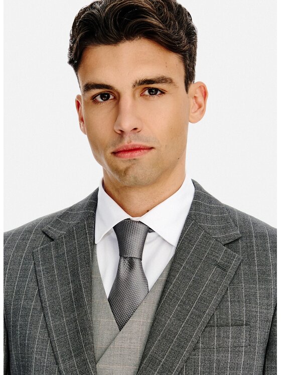 Pako Lorente Pako Lorente Marynarka P26SP-3G-025 Szary Slim Fit