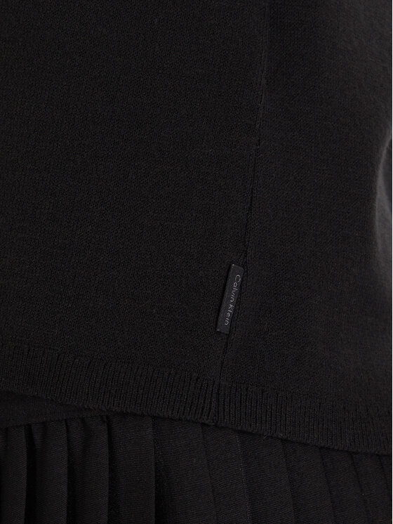 Calvin Klein Calvin Klein Top LV044D316G Schwarz Slim Fit