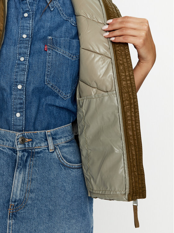 Vero Moda Vero Moda Bezrękawnik Sorayasiv 10289449 Brązowy Regular Fit