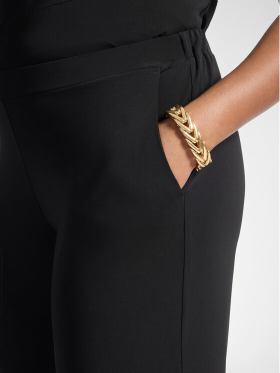 Elena Mirò Elena Mirò Pantaloni di tessuto P011Z000215N033 Nero Regular Fit